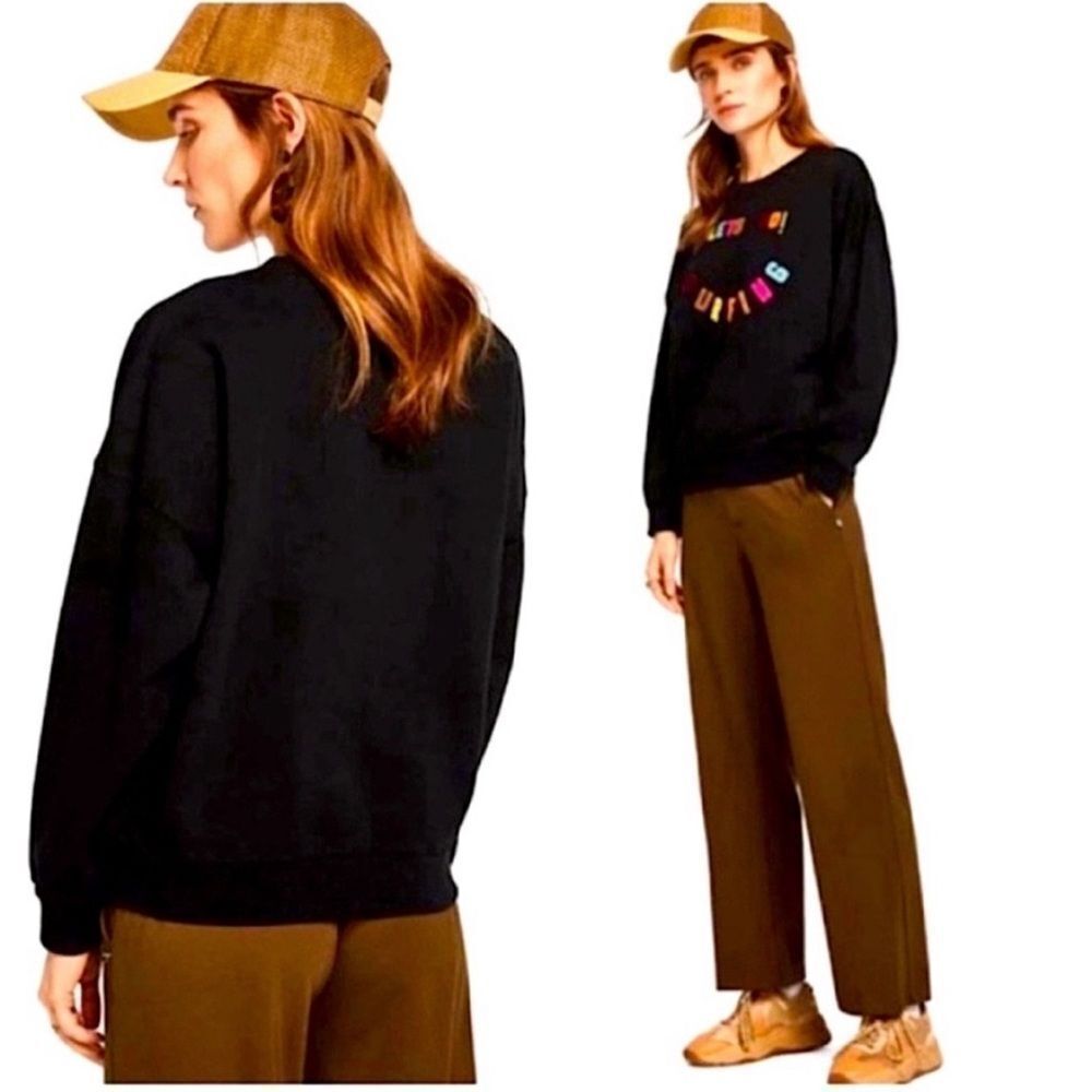 SCOTCH & SODA Maison Scotch Sweatshirt Round Collar